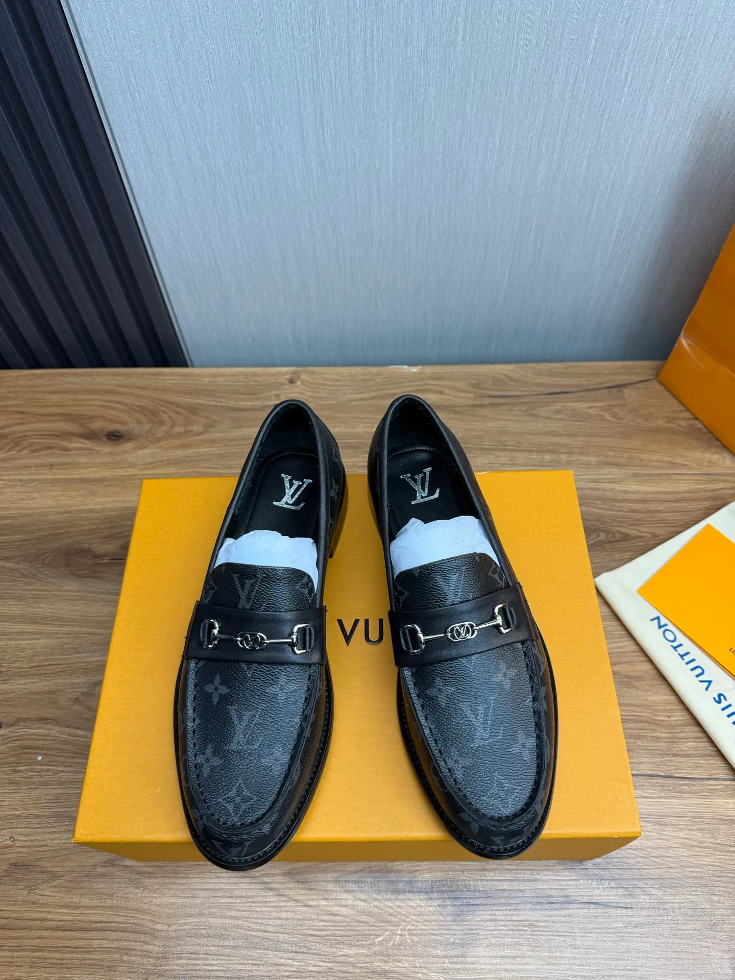 Factory 660💰 LV. Men's business casual leather shoes, all made of imported original brand leather, just to create a more comfortable wearing experience, original non-slip and wear-resistant outsole ✔️16-45 (38.45 non-returnable)